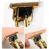 Hair Clipper Electric Clippers New Electric Men's Retro T9 Style Buddha Head Carving Oil Head Scissors