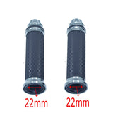 Motorcycle grips hand rubber pedal biker scooter handlebar grips modified handlebar throttle turn Grip Settle Handle Grips