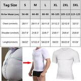 Classix Men Body Toning T-Shirt Slimming Body Shaper Corrective Posture Belly Control Compression Man Modeling Underwear Corset