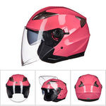 Motorcycle Helmet Double Lens Moto Helmet Open Face Scooter Racing Helmet Casco Moto Capacete Casque Scooter Motorbike Helmet