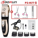 Baorun Professional Pet Dog Hair Trimmer Animal Grooming Clippers Cat Cutter Machine Shaver Electric Scissor Clipper 110-240V AC