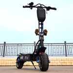 FLJ 7000W E Scooter with Dual engines 72V Electric scooter Road tire led pedal best Top Speed electrico skate board kickscooter