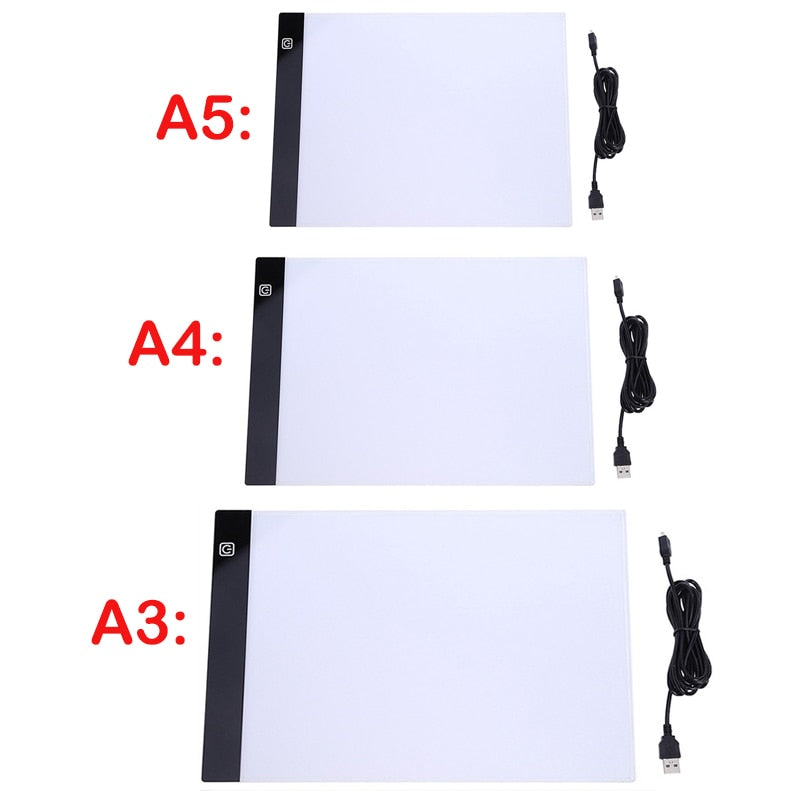 NEW A4 20X30CM LED Light Pad Diamond Painting Accessories