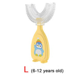 Baby toothbrush children's teeth oral care cleaning brush soft Silicone teethers baby toothbrush new born baby items 2-12Y
