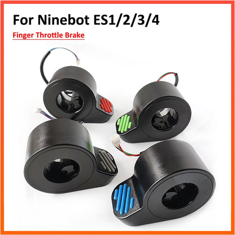 Upgrade Red Green Color Finger Button Throttle Brake For Ninebot ES1/ES2/ES3/ES4 Electric Scooter Replacement Parts