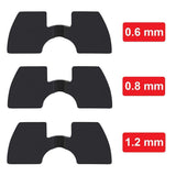 Scooter Vibration Damper For Xiaomi M365 3pcs/set Electric Scooter Shock Damper Vibration Damping Pad 0.6mm 0.8mm 1.2mm Kit