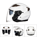 Motorcycle Helmet Double Lens Moto Helmet Open Face Scooter Racing Helmet Casco Moto Capacete Casque Scooter Motorbike Helmet