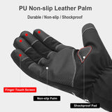 NEWBOLER 100% Waterproof Winter Cycling Gloves Windproof Outdoor Sport Ski Gloves For Bike Bicycle Scooter Motorcycle Warm Glove