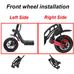 BLOOKE Electric Scooter Hydraulic Disc Brake Left/Right Set 140mm 160mm 180mm Power-Off E-bike Brakes with Rotor for Kugoo