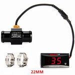 Motorcycle KOSO Water Temperature Mini Meter For XMAX250 300 NMAX CB 400 CB500X Sensor thermomete Temp gauges Scooter Racing