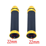 Motorcycle grips hand rubber pedal biker scooter handlebar grips modified handlebar throttle turn Grip Settle Handle Grips