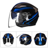 Motorcycle Helmet Double Lens Moto Helmet Open Face Scooter Racing Helmet Casco Moto Capacete Casque Scooter Motorbike Helmet