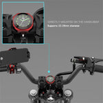 SPIRIT BEAST Motocross Table Clock Parts Scooter Decorative Hour Bell Waterproof Electronic Bell Car Clocks Watches Sports Watch