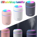 VIP Portable Humidifier USB Ultrasonic Dazzle Cup Aroma Diffuser Cool Mist Maker Air Humidifier Purifier with Romantic Light