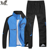 Brand Tracksuit Men Two Piece Clothing Sets Casual Jacket+Pant outwear sportsuit Spring Autumn Sportswear Sweatsuits Man clothes