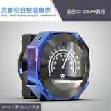 SPIRIT BEAST Motocross Table Clock Parts Scooter Decorative Hour Bell Waterproof Electronic Bell Car Clocks Watches Sports Watch