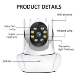 QZT WIFI IP Camera Security Video Surveillance 1080P Night Vision Smart Home Camera 360 Indoor CCTV Baby Monitor IP Camera WIFI