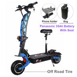 FLJ 7000W E Scooter with Dual engines 72V Electric scooter Road tire led pedal best Top Speed electrico skate board kickscooter