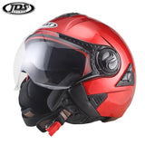 Motorcycle Helmet Double Lens Moto Helmet Open Face Scooter Racing Helmet Casco Moto Capacete Casque Scooter Motorbike Helmet