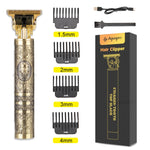 USB Rechargeable T9 Baldheaded Hair Clipper Electric hair trimmer Cordless Shaver Trimmer 0mm Men Barber Hair Cutting Machine