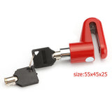 Scooter lock Anti-Theft Disc Brakes Lock with Steel Wire for Xiaomi M365 Electric Scooter Skateboard Wheels Lock Disc Brake