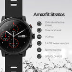Original Amazfit Stratos Smartwatch Smart Watch GPS Calorie Count 50M Waterproof for Android iOS Phone