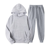 FGKKS Fashion Brand Men Sets Tracksuit Autumn New Men&#39;s Hoodies + Sweatpants Two Piece Suit Hooded Casual Sets Male Clothes