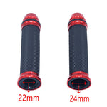 Motorcycle grips hand rubber pedal biker scooter handlebar grips modified handlebar throttle turn Grip Settle Handle Grips