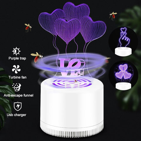 IVYSHION Electronic Mosquito Killer Lamp Mute - shop.livefree.co.uk