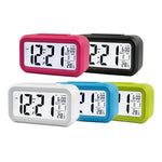 LED Digital Alarm Clock Electronic Smart Mute - shop.livefree.co.uk