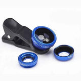 3-in-1 Universal Clip on Smartphone Camera Lens - 6 Colors - shop.livefree.co.uk