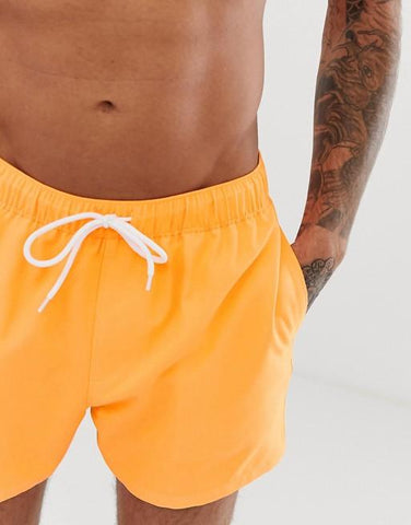 Orange Swim Shorts - shop.livefree.co.uk