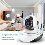 HD 3MP 5MP Wireless IP Camera CCTV 5G WIFI Camera PTZ Security Protector Surveillance Camera Smart Auto Tracking Baby Monitor