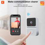 Smart Home Video Intercom WIFI Infrared Night Vision Outdoor Home Security Alarm Camera 480P  Monito Wireless button Doorbell