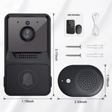 Smart Home Video Intercom WIFI Infrared Night Vision Outdoor Home Security Alarm Camera 480P  Monito Wireless button Doorbell