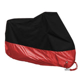 Motorcycle Cover Waterproof All Season Dustproof UV Protective Outdoor Indoor Scooter 190T Wear-resistant Fabric Motorbike Cover