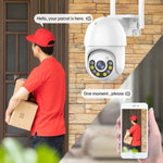 JOOAN 3MP 5MP PTZ WIFI IP Camera Audio CCTV Surveillance Outdoor 4X Digital Zoom Night Full Color Wireless Waterproof Security