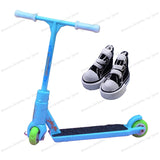 Mini Scooter Two Wheel Scooter Finger Skateboard Finger Shoes Mini Cloth Children's Educational Toys Finger Bike Funny Toy