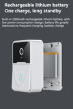 Wireless Doorbell WiFi Outdoor HD Camera Security Door Bell Night Vision Video Intercom Voice Change For Home Monitor Door Phone