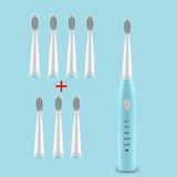 Powerful Ultrasonic Sonic Electric Toothbrush USB Charge Rechargeable Tooth Brush Washable Electronic Whitening Teeth Brush J110