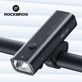 ROCKBROS Bike Light Rainproof Type-C Charging LED 2000mAh MTB Front Lamp Headlight Aluminum Ultralight Flashlight Bicycle Light