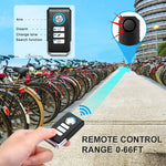 Elecpow Wireless Bicycle Alarm  Remote Control Waterproof Electric Motorcycle Scooter Bike Security Protection Anti theft Alarms