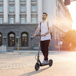 US Stock iScooter Electric Scooter 18.6mph Adult EScooter 8.5Inch 350W Adult Foldable Electric Skateboards Scooter with app