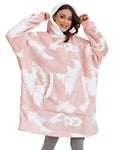Oversized Hoodies Sweatshirt Women Winter Hoodies Fleece Giant TV Blanket With Sleeves Pullover Oversize Women Hoody Sweatshirts