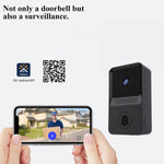 Smart Home Video Intercom WIFI Infrared Night Vision Outdoor Home Security Alarm Camera 480P  Monito Wireless button Doorbell