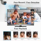 Techage Security Camera System 8CH 5MP HD POE NVR Kit CCTV Two Way Audio AI Face Detect Outdoor Video Surveillance IP Camera Set