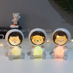 Galaxy Guardian LED Night Light Nursery Moon Lamps Astronaut Table Decorative Lights Baby Kids Toys Birthday Gift Drop Shipping