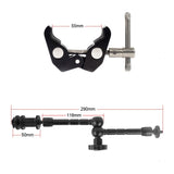 11 Inch Adjustable Friction Articulating Magic Arm + Super Clamp for SLR LCD Monitor LED Flash Light Camera Accessories