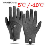 NEWBOLER 100% Waterproof Winter Cycling Gloves Windproof Outdoor Sport Ski Gloves For Bike Bicycle Scooter Motorcycle Warm Glove