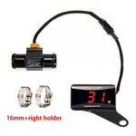 Motorcycle KOSO Water Temperature Mini Meter For XMAX250 300 NMAX CB 400 CB500X Sensor thermomete Temp gauges Scooter Racing